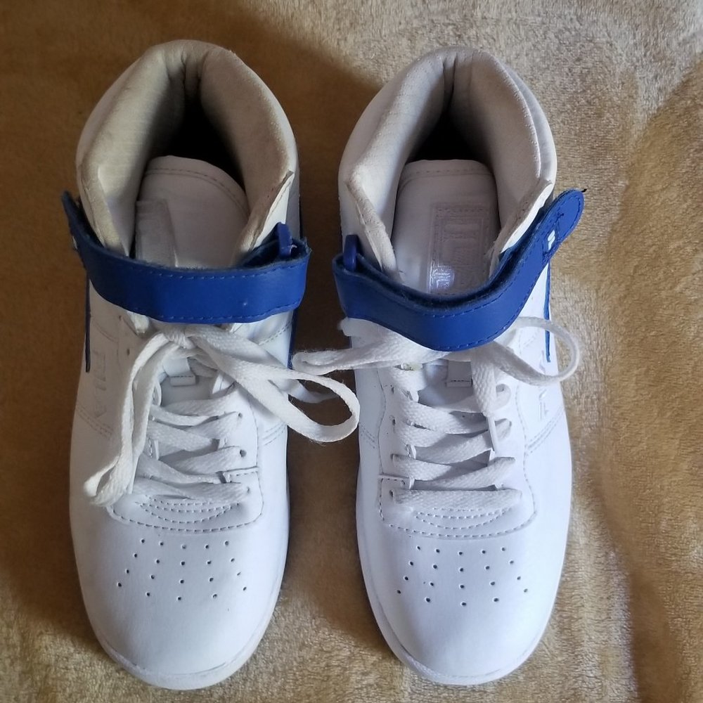 Fila High top tennis shoes.